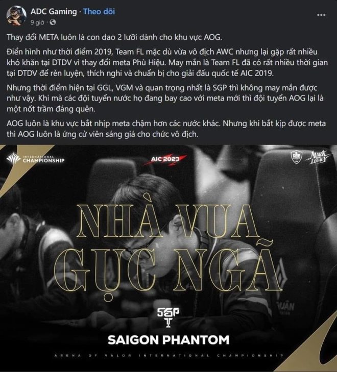 Không đổ lỗi cho việc thay đổi Meta, BLV Tùng Họa Mi nói một câu cực xót xa về hiện trạng của Liên Quân Việt- Ảnh 3. Không đổ lỗi cho việc thay đổi Meta, BLV Tùng Họa Mi nói một câu cực xót xa về hiện trạng của Liên Quân Việt- Ảnh 3.