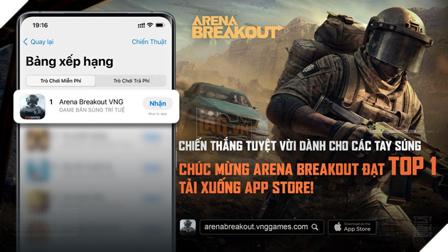 Arena Breakout Chiem Linh Vi Tri Top 1 Tren App Store Khi Chua Day 24 Gio Ra Mat Arena Breakout Chiếm Lĩnh Vị Trí Top 1 Trên App Store Khi Chưa Đầy 24 Giờ Ra Mắt