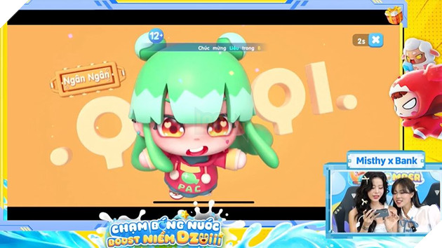 MisThy va Hoang Diep Anh (Bank) vuot chong gai, say hi voi Bomber VNG 5 MisThy và Hoàng Diệp Anh Bank vượt chông gai, say hi với Bomber VNG 5