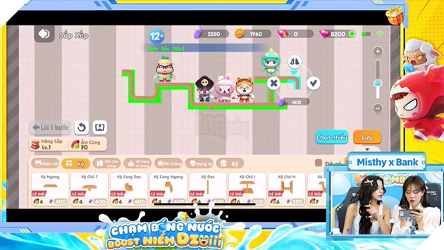 MisThy va Hoang Diep Anh (Bank) vuot chong gai, say hi voi Bomber VNG 6 MisThy và Hoàng Diệp Anh Bank vượt chông gai, say hi với Bomber VNG 6