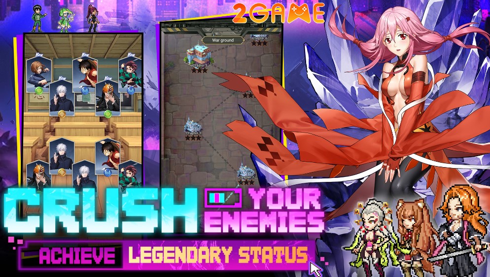 Pixel Duel – Đại chiến đa vũ trụ anime/manga trên nền đồ họa pixel pixel duel 4