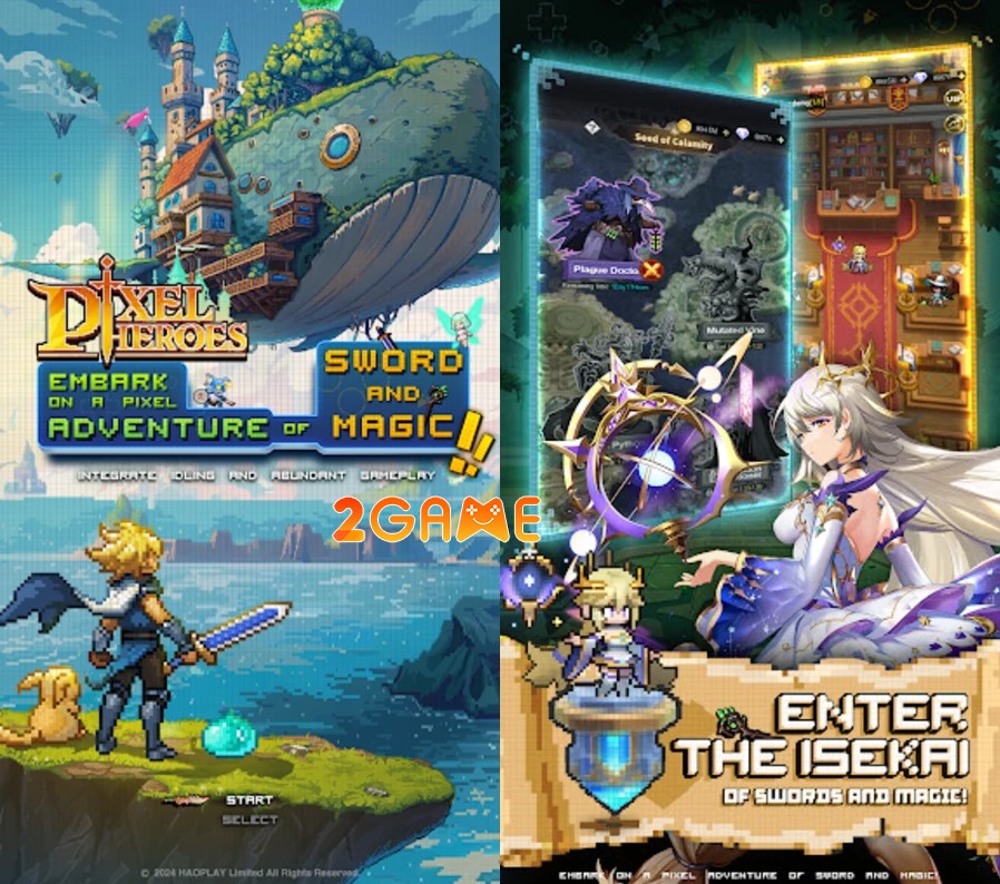 pixel-heroes-emond-saga-1 Pixel Heroes: Emond Saga – Siêu phẩm game pixel sẽ có phiên bản dành riêng cho khu vực SEA pixel heroes emond saga 1