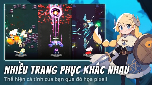 Thợ săn Pixel: Idle RPG - Chiến đấu tự động, lên cấp nhanh, đồ họa pixel siêu cute pixel hunter 2