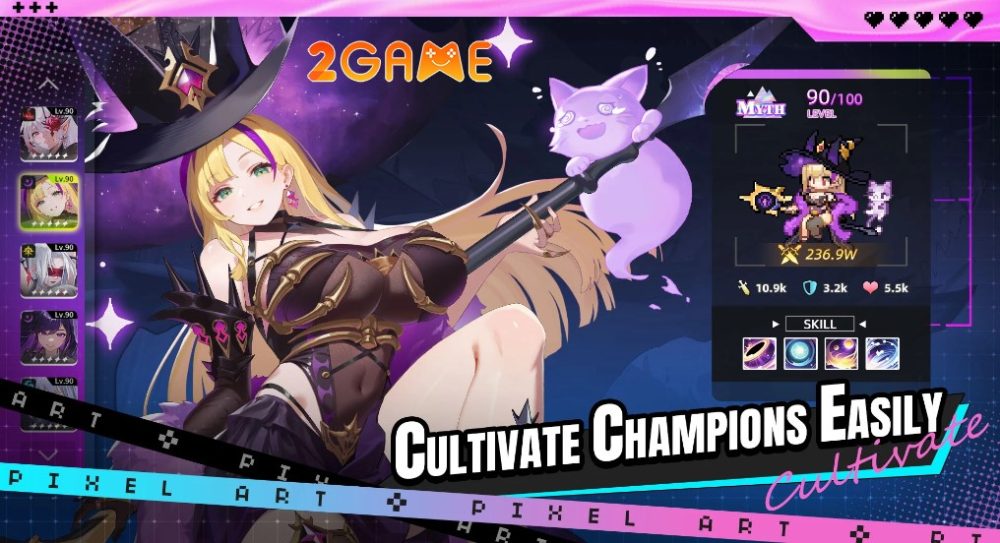 Pixel Saga: Squad RPG – Game nhập vai với dàn nhân vật có tạo hình cực đỉnh pixel saga squad rpg 3