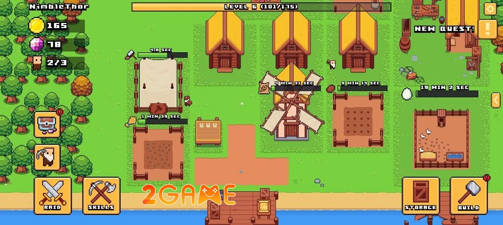 Pixel Tribe: Viking Kingdom – Xây dựng và nuôi dưỡng bộ tộc Viking độc đáo của riêng mình pixeltribevikingkingdom 1