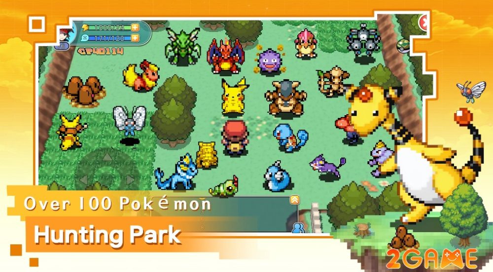 pocket-pixel-3 Hơn 100 Pokemon thế hệ đầu tiên sẽ có mặt trong game Pocket Pixel