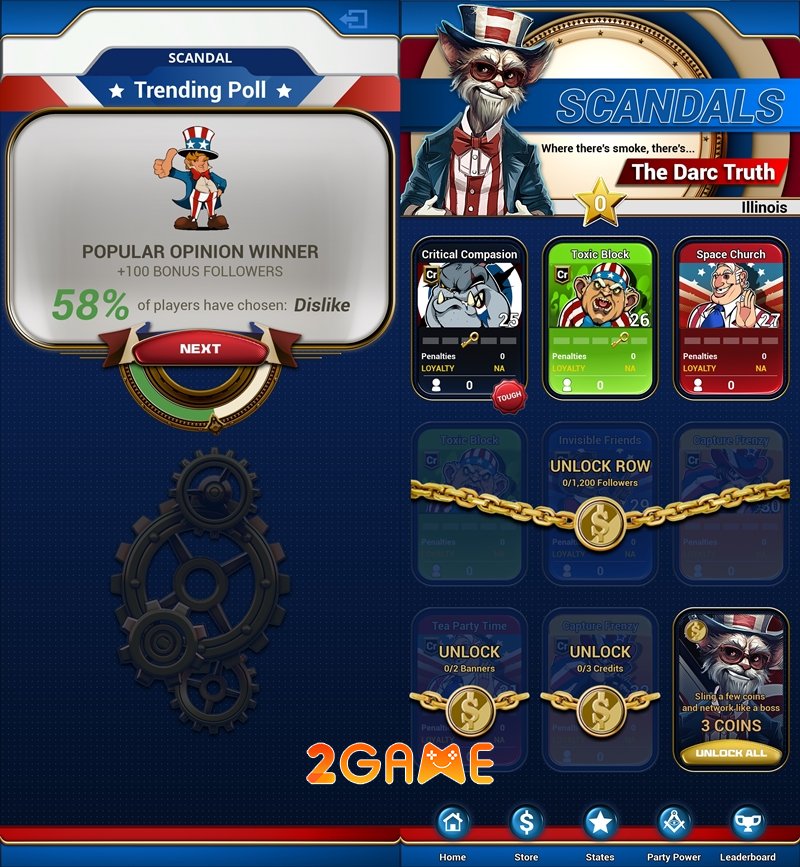 political-party-frenzy-3 Political Party Frenzy – Tựa game giải đố đầy quyến rũ và hóm hỉnh political party frenzy 3