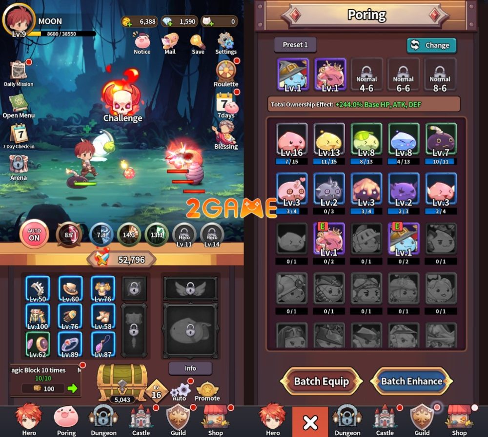 poring-rush-4-1 Poring Rush – Game mở rương cực chill được lấy cảm hứng IP Ragnarok poring rush 4 1