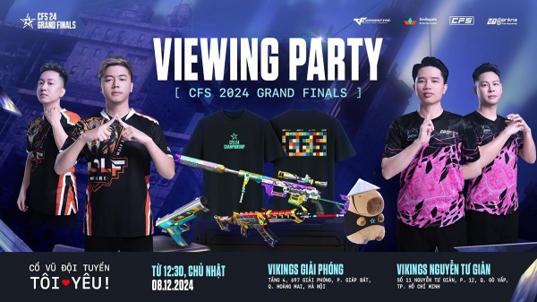 Bùng nổ cảm xúc với viewing party CFS 2024 Grand Finals pr cf viewingparty cfs thumb20241212073145jpg