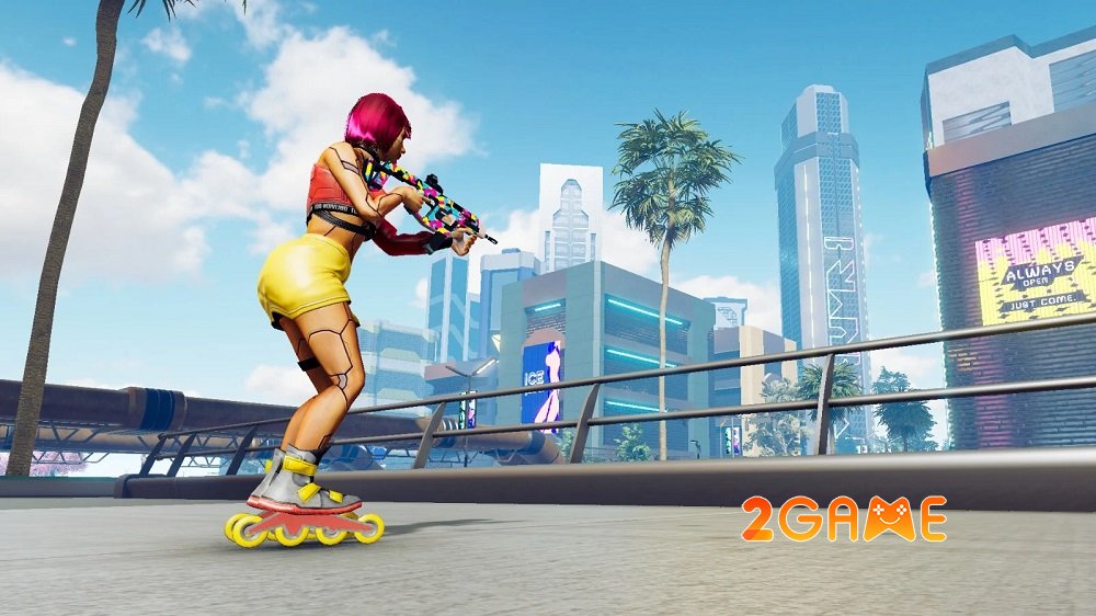 PR52: Bladeline – Game bắn súng góc nhìn thứ ba với cơ chế trượt patin độc đáo pr52bladeline 2