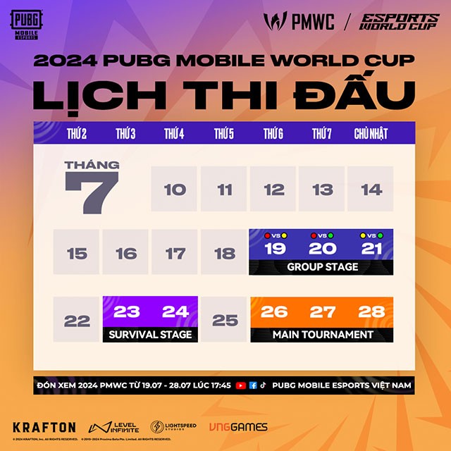 Tuyển PUBG Mobile Việt Nam đã sẵn sàng chinh phục Esports World Cup 2024 Tuyển PUBG Mobile Việt Nam đã sẵn sàng chinh phục Esports World Cup 2024