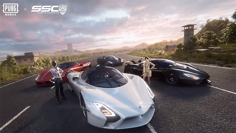 PUBG Mobile kết hợp với SSC mang các siêu xe đẳng cấp lên chiến trường PUBG Mobile kết hợp với SSC mang các siêu xe đẳng cấp lên chiến trường