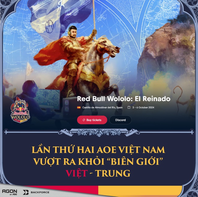 Lần thứ hai AOE Việt Nam vượt ra khỏi Lần thứ hai AOE Việt Nam vượt ra khỏi