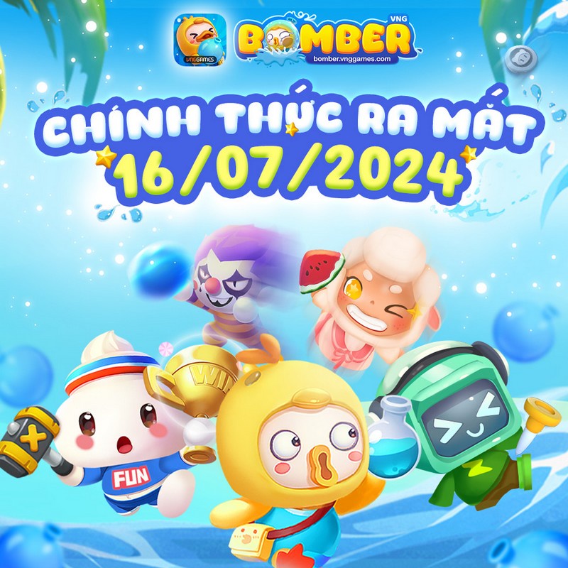 qofpyga Bomber VNG - Bật mí game bom tấn chính thức ra mắt mùa hè này qofpyga