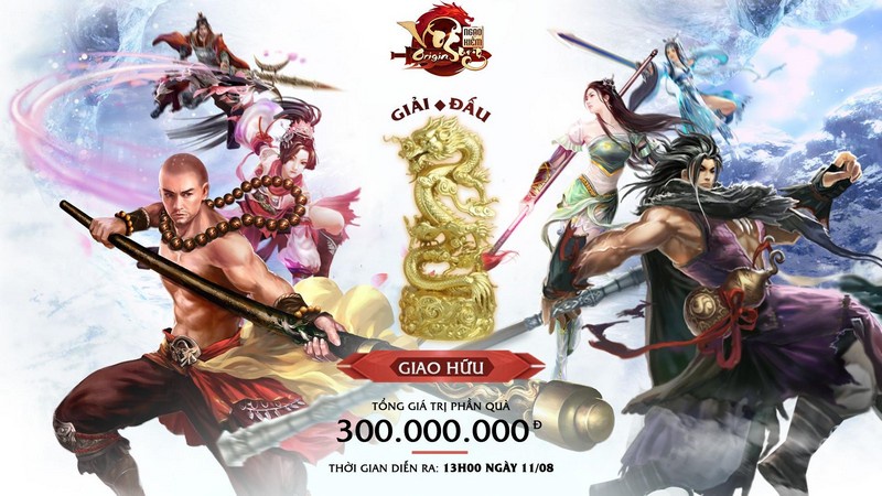 Ngạo Kiếm Vô Song Origin tổ chức Big Offline hoành tráng, chào đón Phiên Bản Hoàn Thiện vào 9/8