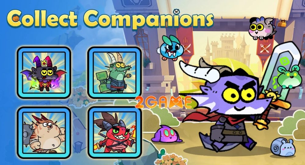 Hàng loạt những chú rồng dễ thương đang chờ bạn chiêu mộ trong game Quest Dragon Idle Mobile