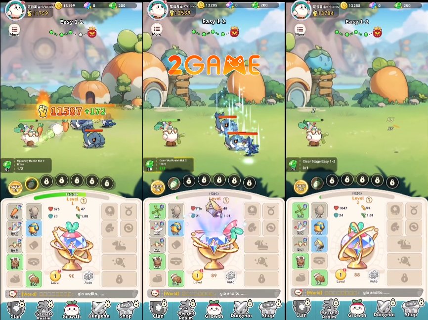 radishrush-1 Radish Rush – Trở thành chiến binh cà rốt và chinh phục cuộc phiêu lưu giả tưởng tuyệt vời radishrush 1