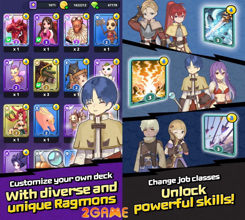 ragnarok-monster-world-2 Ragnarok: Monster World Xây dựng bộ bài của riêng mình