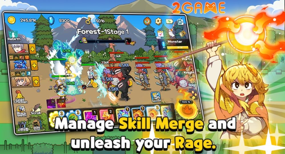 Rebirth Tales: Idle RPG – Game nhập vai với phong cách truyện tranh độc đáo rebirth tales idle rpg 1