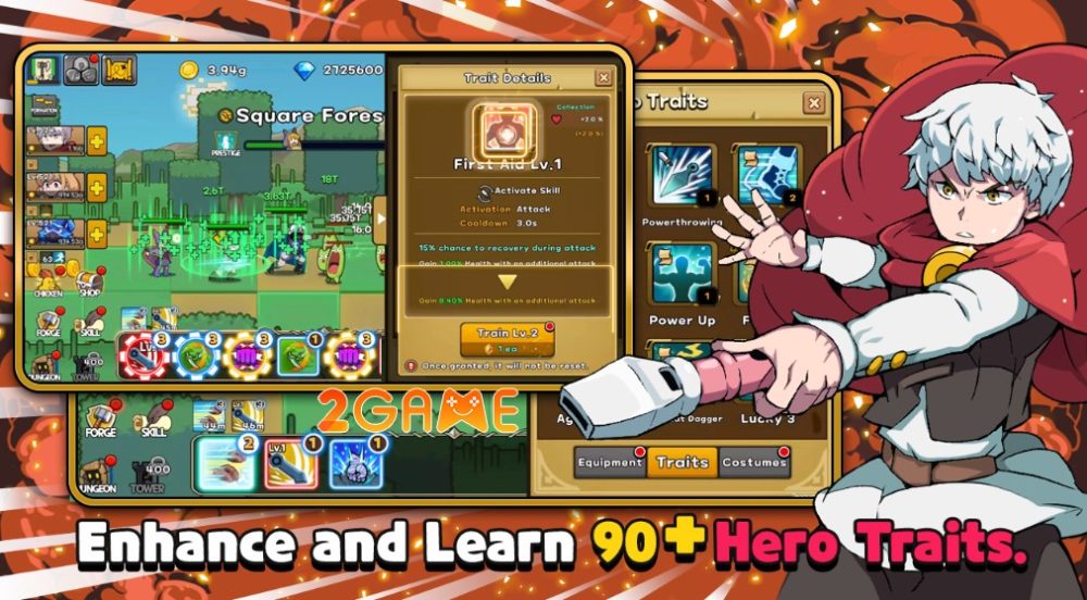 Rebirth Tales: Idle RPG – Game nhập vai với phong cách truyện tranh độc đáo rebirth tales idle rpg 2