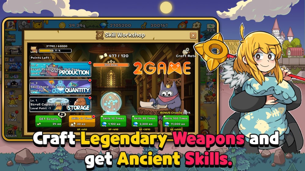 Rebirth Tales: Idle RPG – Game nhập vai với phong cách truyện tranh độc đáo rebirth tales idle rpg 4