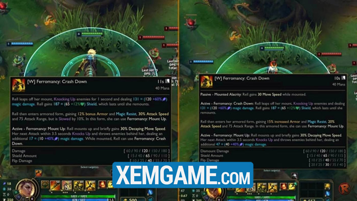 rell-14-23-2 LMHT 14.23: Rell được làm lại nhẹ “tiếp”, giờ có cả hiệu ứng đòn đánh rell 14 23 2