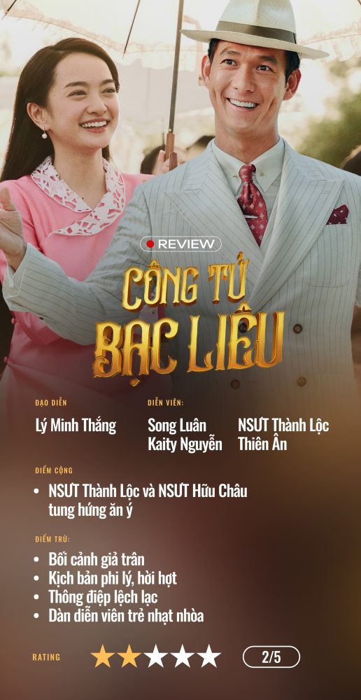 Công Tử Bạc Liêu: Sự lựa chọn sai lầm của Song Luân và Kaity Nguyễn- Ảnh 7. Công Tử Bạc Liêu: Sự lựa chọn sai lầm của Song Luân và Kaity Nguyễn- Ảnh 7.