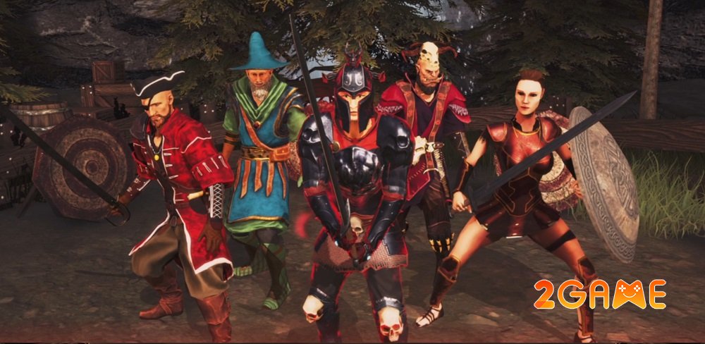 Riverfall Tales: Epic Heroes – Cuộc phiêu lưu hack&slash cổ điển, độc đáo riverfalltalesepicheroes 3