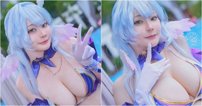 robin-honkai-star-rail-cosplay-by-machi Nữ coser nóng bỏng "đốt mắt" cộng đồng game thủ với màn cosplay Robin trong Honkai: Star Rail robin honkai star rail cosplay by machi