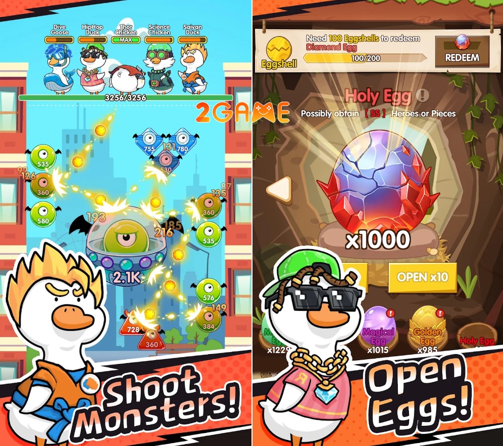 Rolling Egg Lối chơi mở rương mới lạ