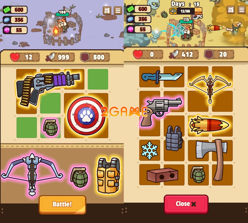 Ruff Survivor – Học cách sinh tồn cùng chú Bulldog trong tận thế ruff survivor 1