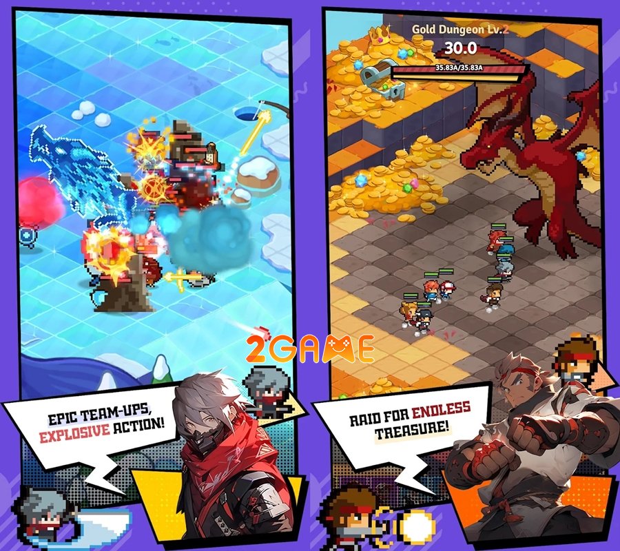 rumblesquadidlerpg-4 Rumble Squad: Idle RPG – Rèn giũa kĩ năng trong những trận chiến hoành tráng rumblesquadidlerpg 4