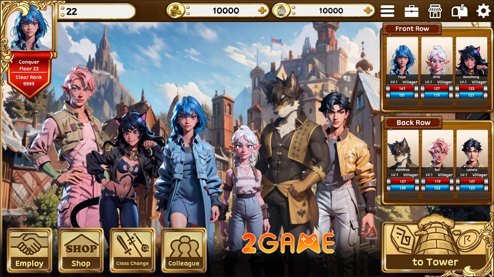 Rune Tower – Vượt qua các cấp độ tháp trong các trận chiến theo lượt runetower 1