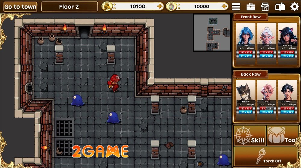 Rune Tower – Vượt qua các cấp độ tháp trong các trận chiến theo lượt runetower 2