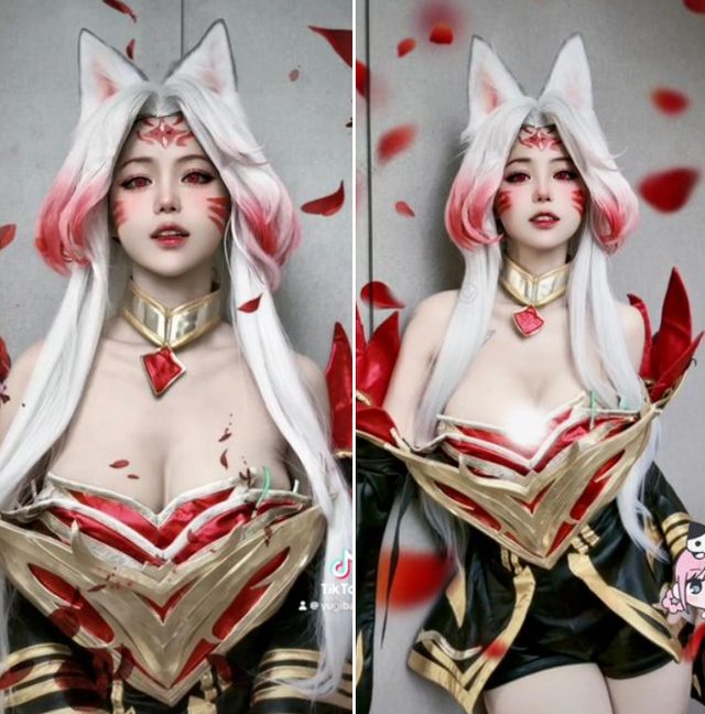 Dàn gái xinh khiến Ahri hot trở lại, màn cosplay gây Dàn gái xinh khiến Ahri hot trở lại, màn cosplay gây