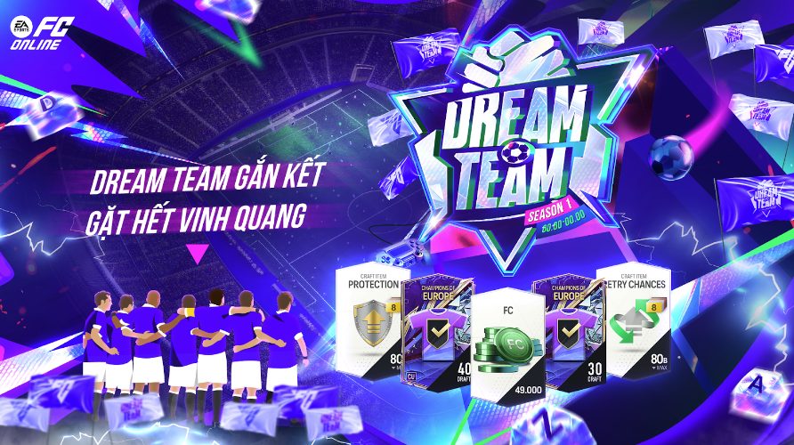 FC Online ra mắt sự kiện Dream Team Gắn Kết - Gặt Hết Vinh Quang- Ảnh 1. FC Online ra mắt sự kiện Dream Team Gắn Kết - Gặt Hết Vinh Quang- Ảnh 1.