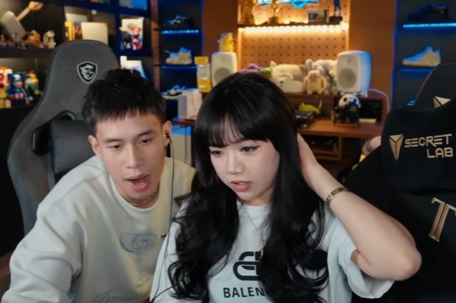Hot girl Bảo Hân Helia tình tứ với bạn trai trên stream, bị dân mạng