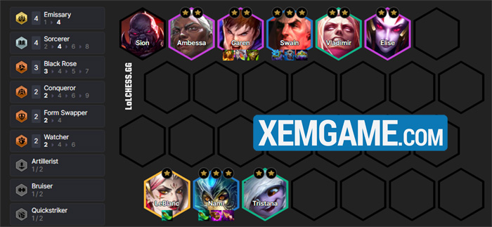 ĐTCL 14.23c: Tìm hiểu bài reroll Swain Nami cực thú vị nhưng không dễ chơi