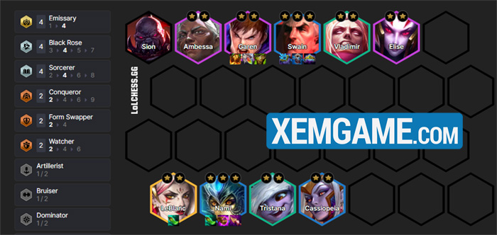 ĐTCL 14.23c: Tìm hiểu bài reroll Swain Nami cực thú vị nhưng không dễ chơi