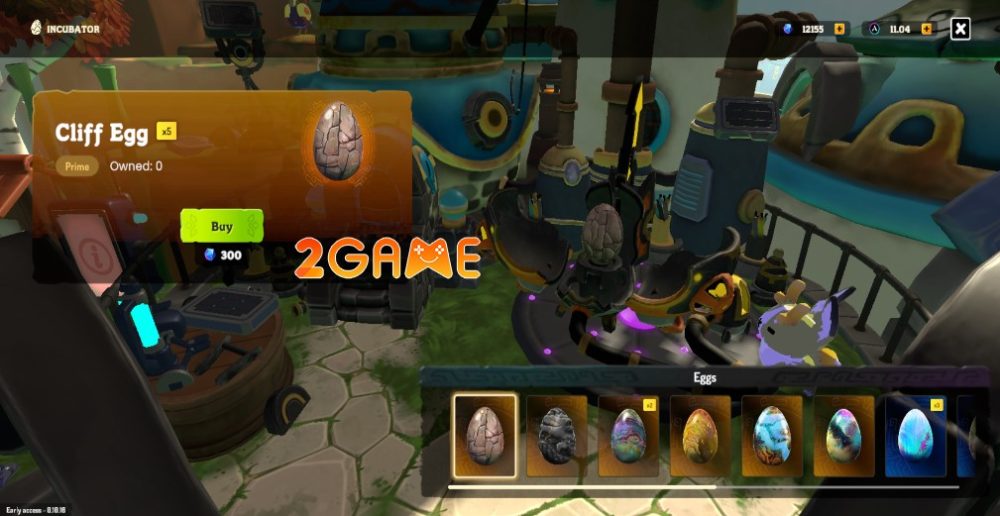 Cơ chế ấp trứng độc đáo trong game Seekers of Tokane