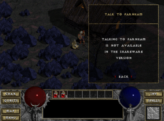 Diablo 1 bất ngờ xuất hiện phiên bản chơi trực tiếp trên trình duyệt, chơi cực kỳ mượt- Ảnh 3. Diablo 1 bất ngờ xuất hiện phiên bản chơi trực tiếp trên trình duyệt, chơi cực kỳ mượt- Ảnh 3.