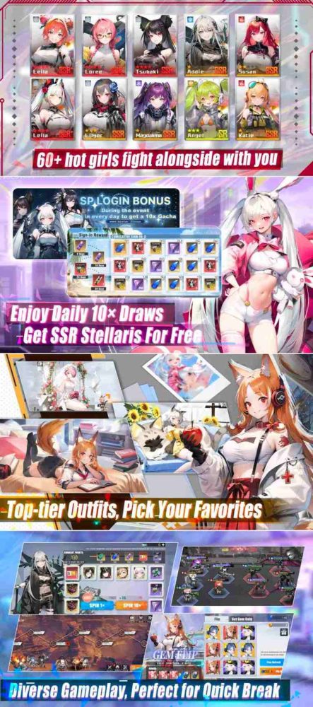 Apex Girls: Game Turn-Based RPG mới đã ra mắt trên iOS và Android sncjkou