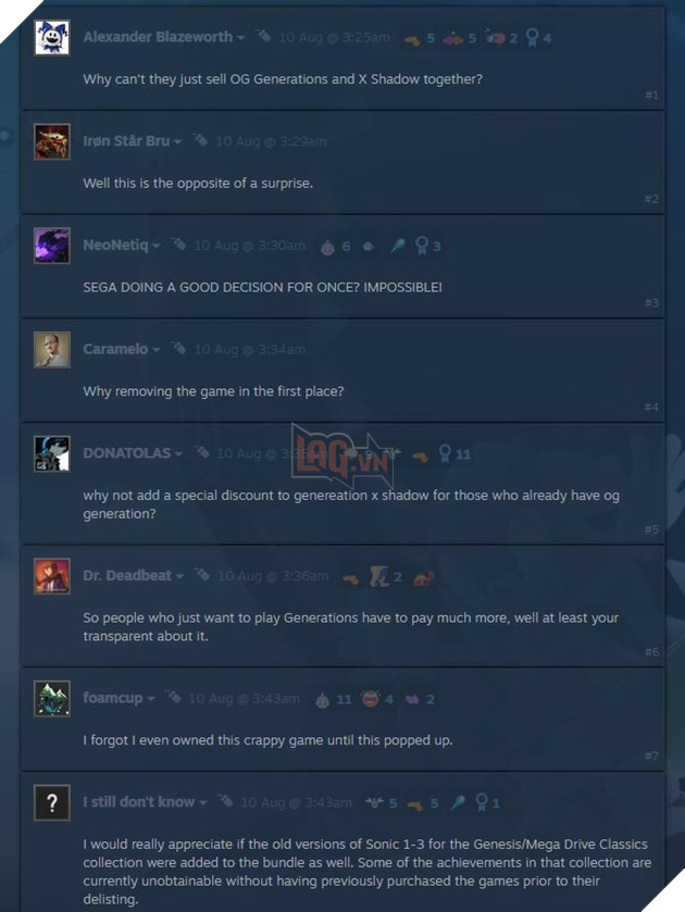 SEGA Don Duong Cho Sonic x Shadow Genearions Nhung Van Quyet Dinh Ban Ban Goc Dang Goi Game 3 SEGA Dọn Đường Cho Sonic x Shadow Genearions Nhưng Vẫn Quyết Định Bán Bản Gốc Dạng Gói Game 3