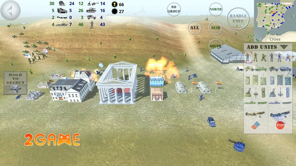 spanish-civil-war-ios-android-1 Spanish Civil War – Game chiến thuật 3D cho bạn viết lại lịch sử theo ý thích spanish civil war ios android 1