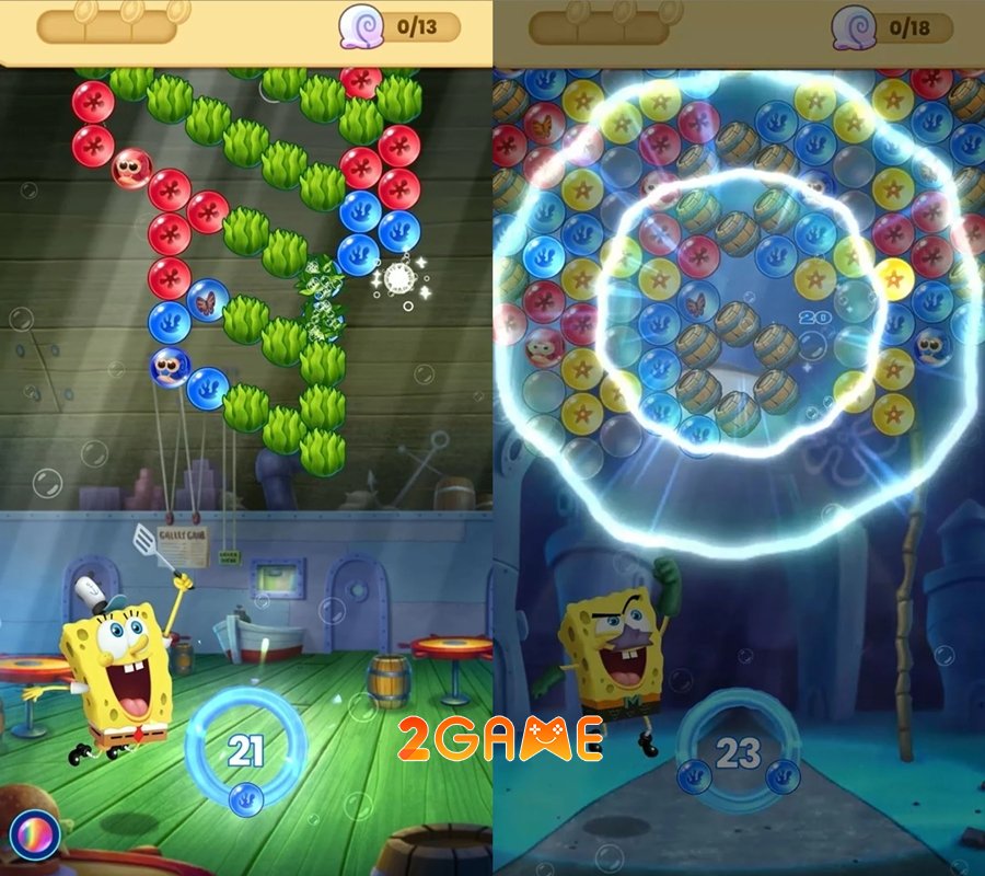 Spongebob: Bubble Pop Fun – Game mới dựa trên series hoạt hình ăn khách sắp ra mắt trên Netflix spongebob bubble pop fun 4