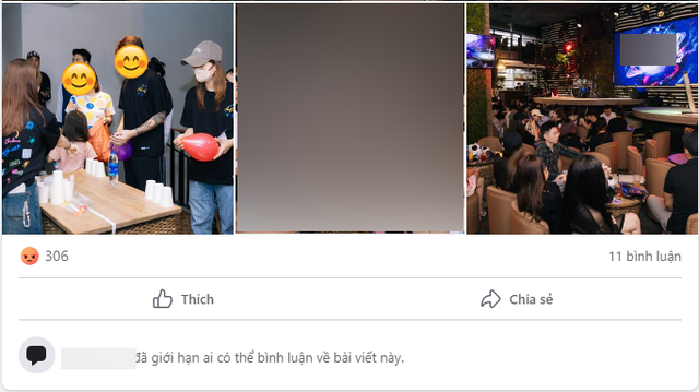 Một NPH ngay lập tức khóa bình luận khi vụ việc bùng nổ Một NPH ngay lập tức khóa bình luận khi vụ việc bùng nổ