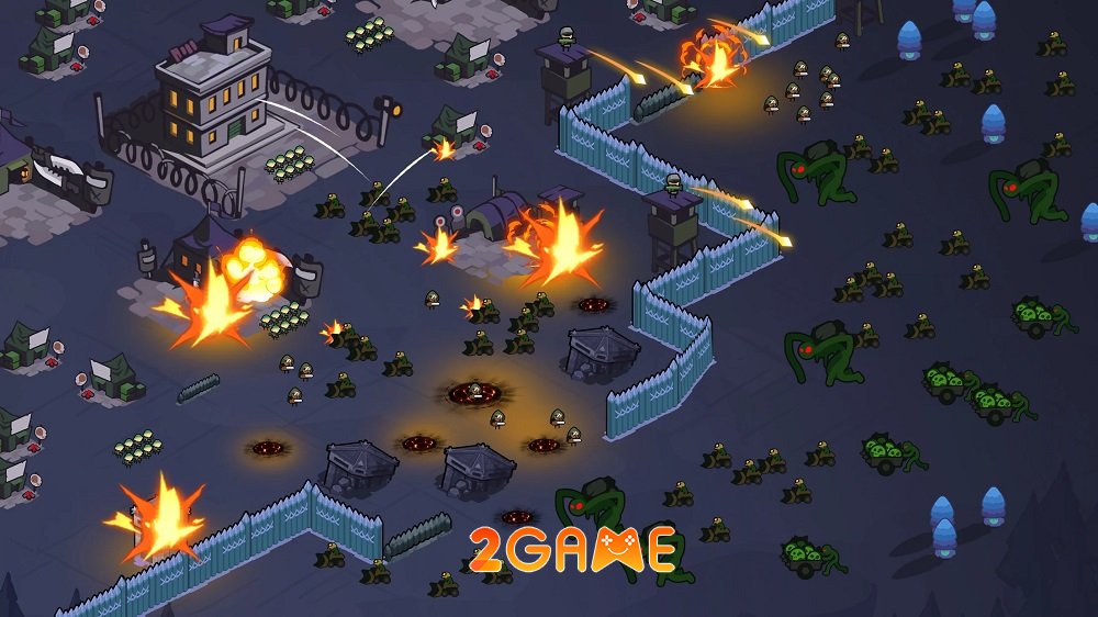 Stick Fall: Frontier War TD – Hành trình thủ thành nguy hiểm với tư cách là người que stickfall td 4