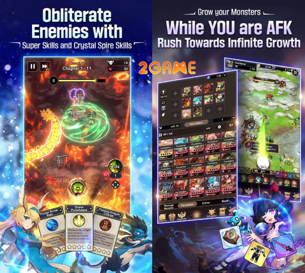 Summoners War: Rush – Siêu phẩm game Idle RPG sắp được Com2uS phát hành summoners war rush 2 1