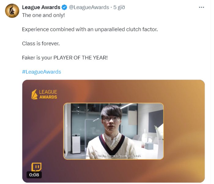 t1-league-award-2024-1 The League Award 2024: T1 thâu tóm nhiều hạng mục, Zeus giành giải “đào thoát”, Levi góp mặt t1 league award 2024 1