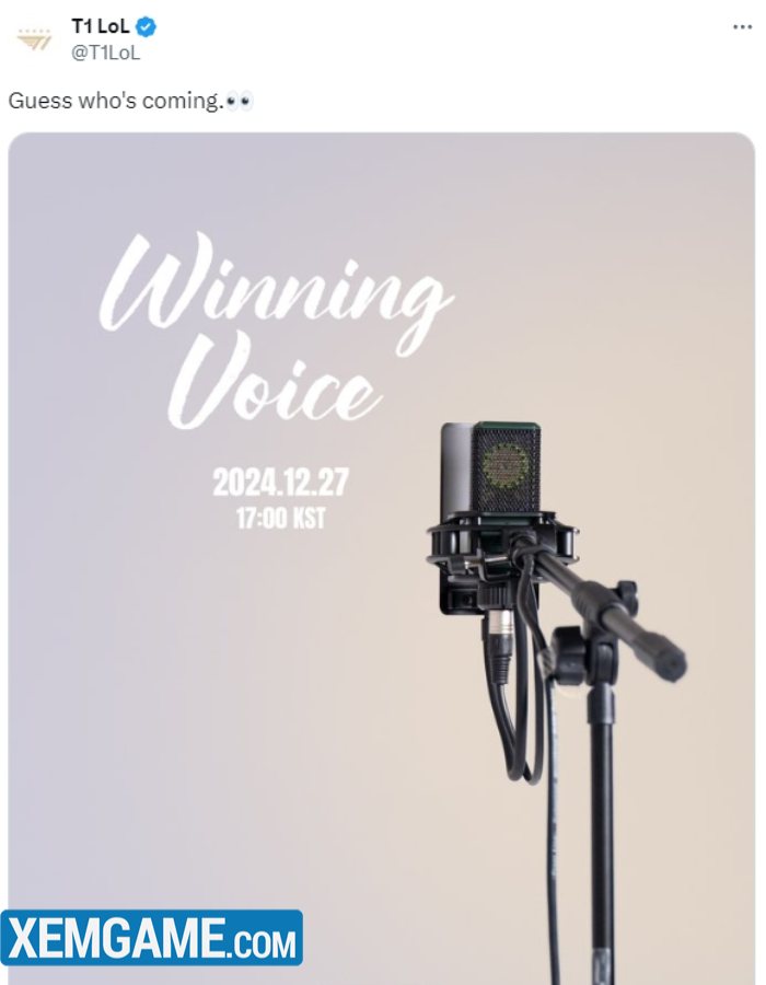 T1 nhá hàng Winning Voice, fan đồng loạt gọi tên “danh ca Đỗ Lan” t1 winning voice doran